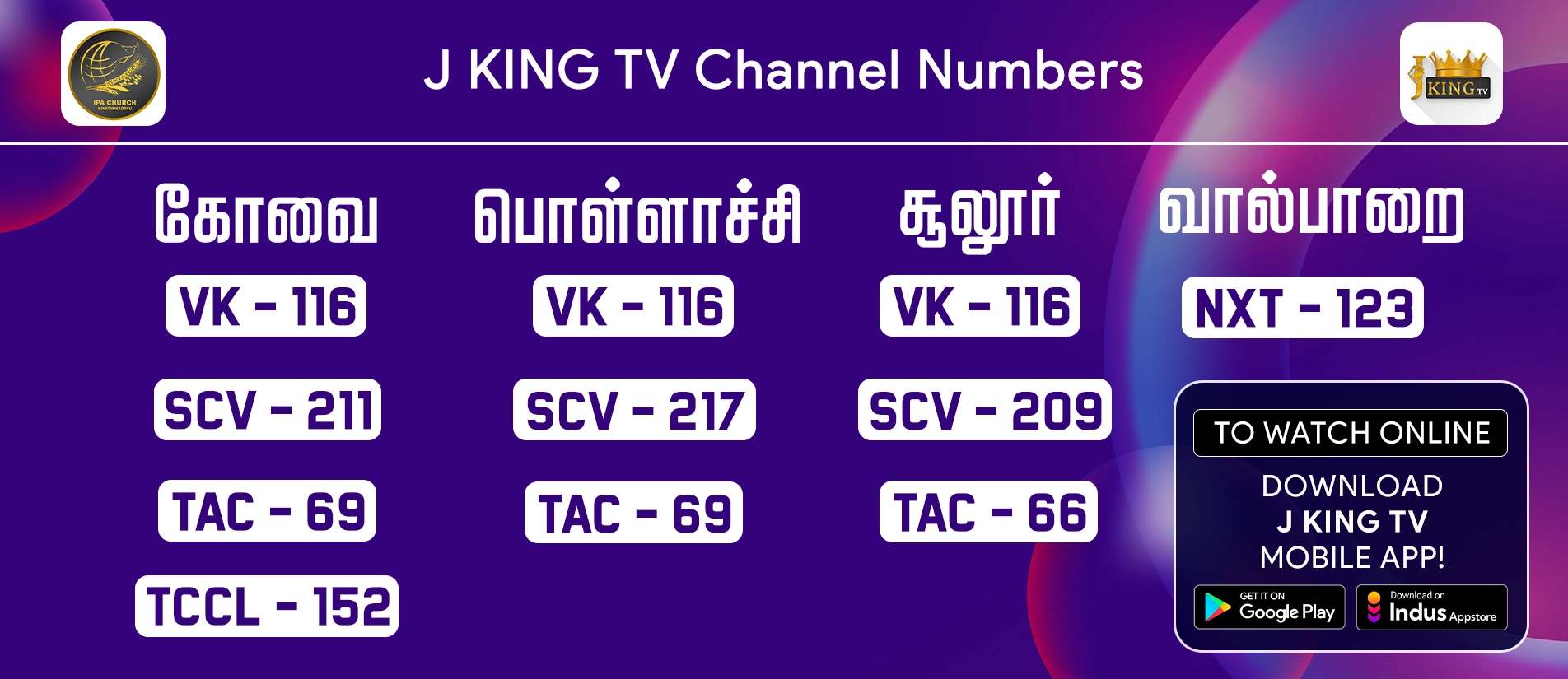 j-king-tv-numbers